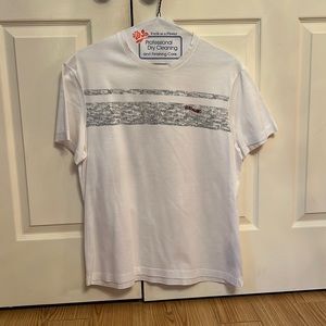 Great condition cotton Salvatore Ferragamo Logo T-Shirt